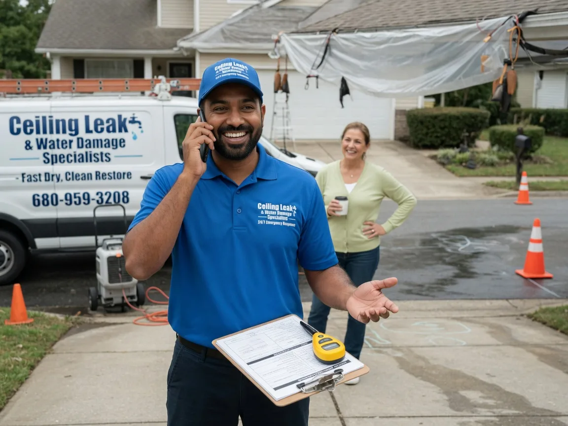 Ceiling Leak Cleanup Deepwater, NJ FAQs